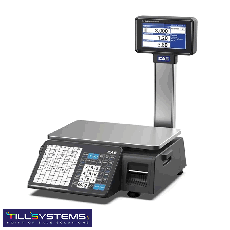 CAS CN1 Label Printing Scale